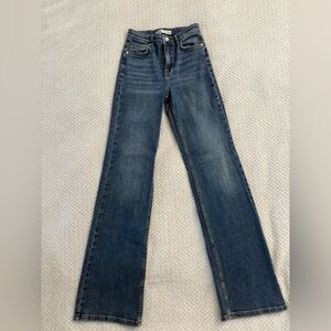 Zara Blue Flare & Wide Leg Jeans